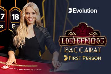 First Person Lightning Baccarat